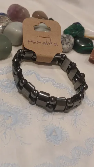 Pulsera Hematita Natural