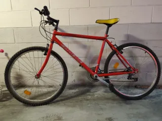 Bicicleta Montaña 26 Roja