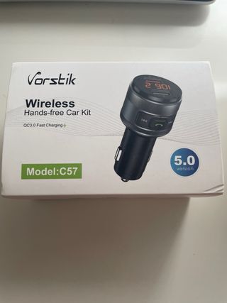 Transmisor FM Bluetooth Coche