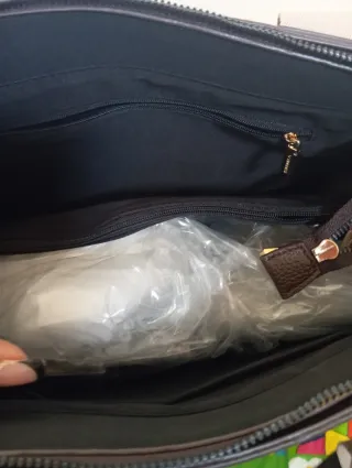 Borsa DIANA&CO marrone mai usata