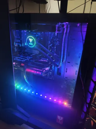 Silla Gaming Aiwf Negra y Blanca