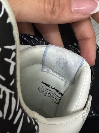 Bambas Karl Lagerfeld Blancas