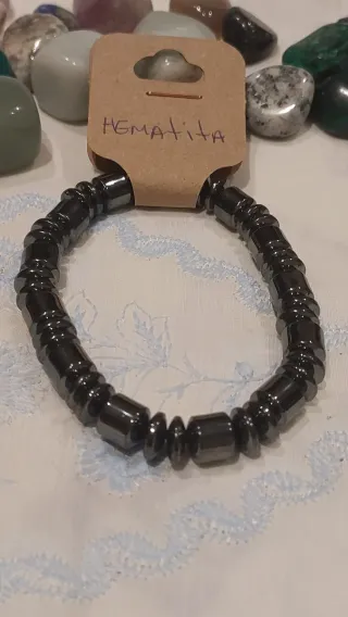 Pulsera Hematita Natural