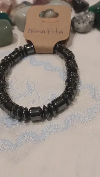 Pulsera Hematita Natural