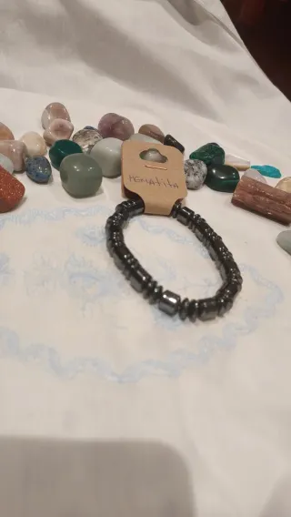 Pulsera Hematita Natural
