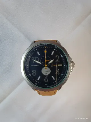 Reloj Springfield Negro y Marrón