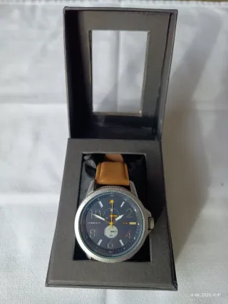 Reloj Springfield Negro y Marrón