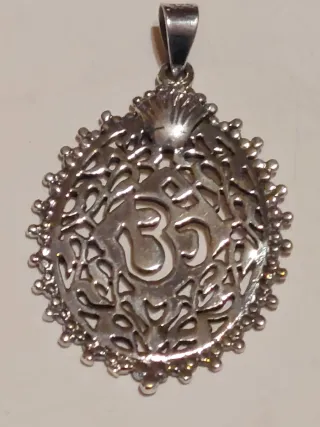 Colgante Plata 925 Om