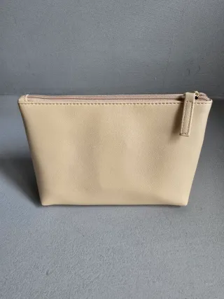 Beauty Bulgari pochette beige oro