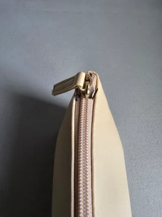 Beauty Bulgari pochette beige oro