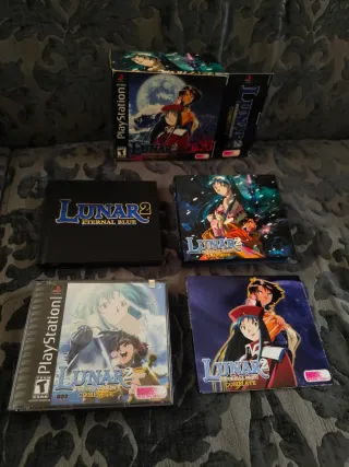 Lunar 2 Eternal Blue PS1 Completo Precintado