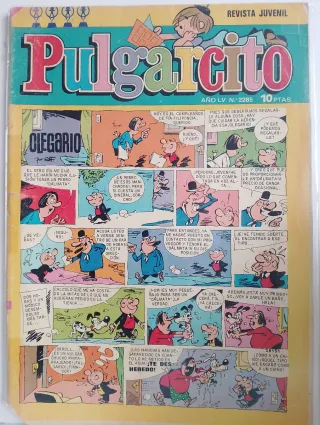 LOTE 10 TEBEOS DE PULGARCITO.P DEL TEBEOS ESPAÑOL.