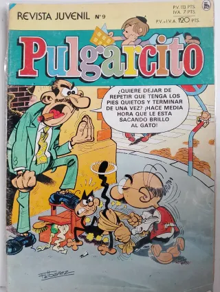 LOTE 10 TEBEOS DE PULGARCITO.P DEL TEBEOS ESPAÑOL.