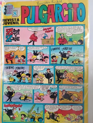 LOTE 10 TEBEOS DE PULGARCITO.P DEL TEBEOS ESPAÑOL.