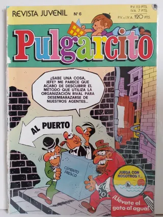 LOTE 10 TEBEOS DE PULGARCITO.P DEL TEBEOS ESPAÑOL.