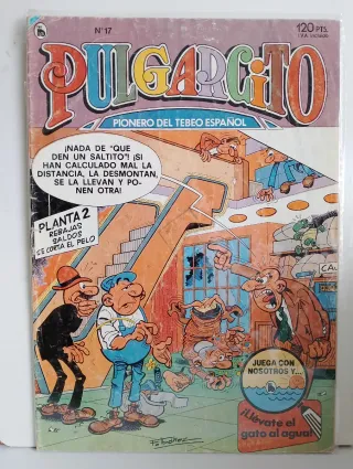 LOTE 10 TEBEOS DE PULGARCITO.P DEL TEBEOS ESPAÑOL.