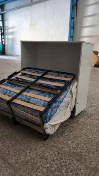 Armario Blanco con Ruedas