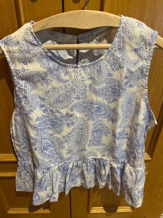 Blusa Mulaya Collection Estampado Paisley