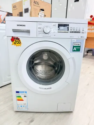 Lavadora Siemens 8 kg  A+++ 1000 rpm