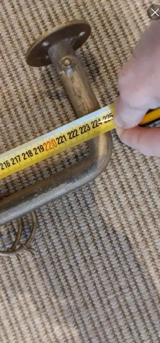 Barra de cortina de metal