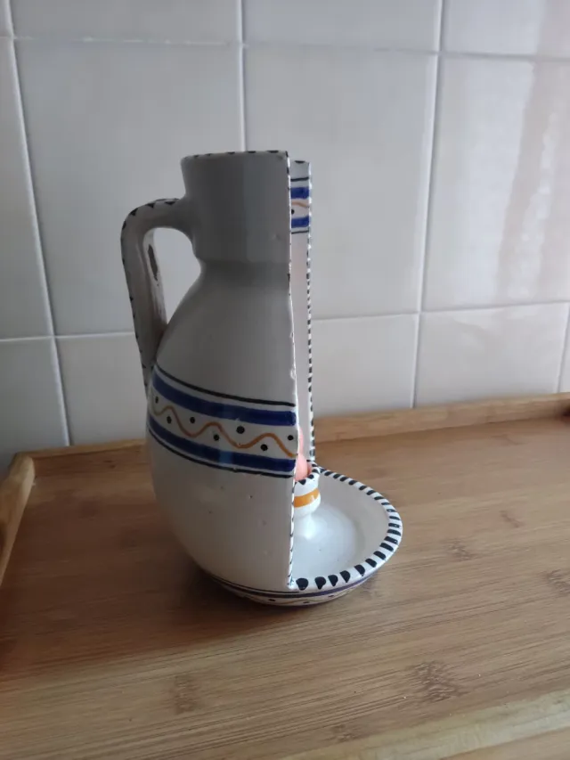 PALMATORIA VINTAGE CERÁMICA TALAVERA