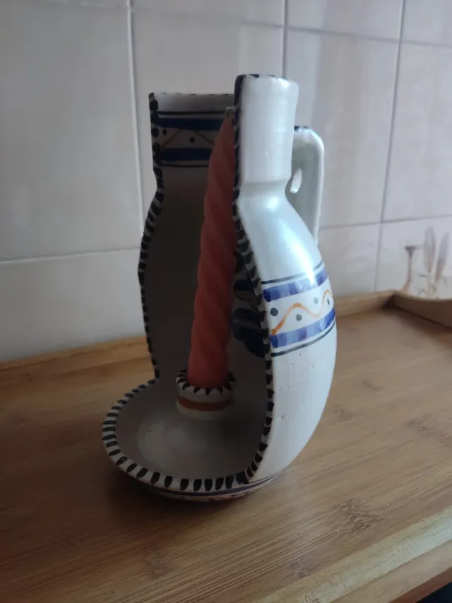 PALMATORIA VINTAGE CERÁMICA TALAVERA