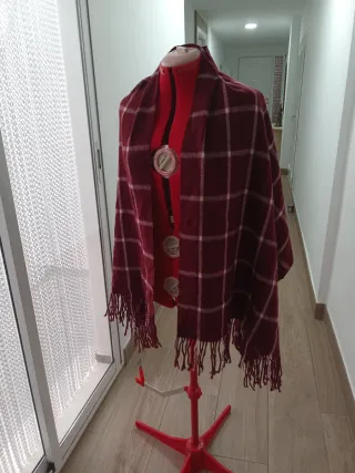 Bufanda grande a cuadros