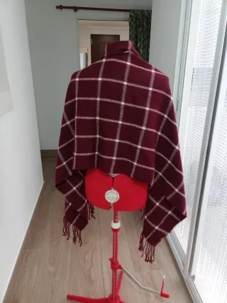 Bufanda grande a cuadros