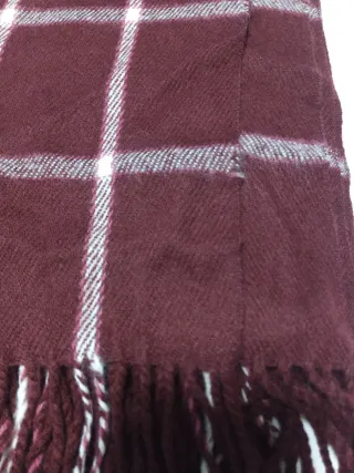 Bufanda grande a cuadros