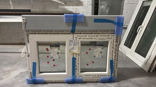 Ventana PVC 2 hojas blanca