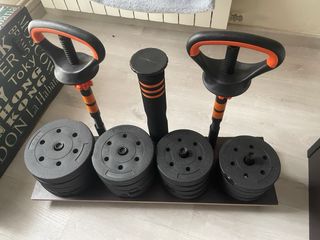 Mancuernas 30kg Ajustables Kettlebell