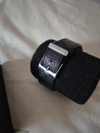 Reloj Vitório & Luquino Mujer Negro/Plata