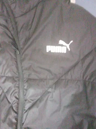 Chaqueta Puma Negra Poco Uso