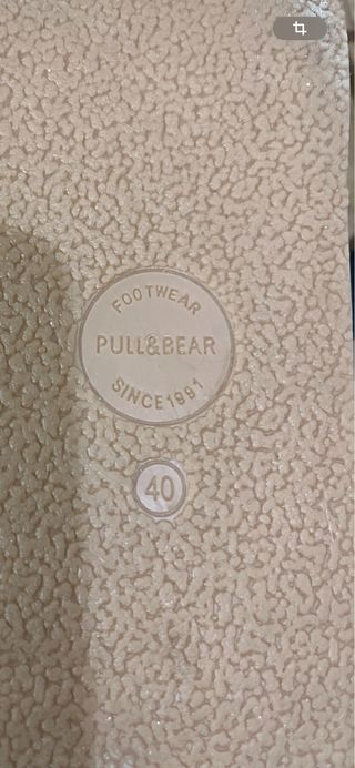 Sandalias plataforma Pull&Bear talla 40