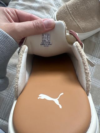 Zapatillas Mules Puma Beige/Marrón