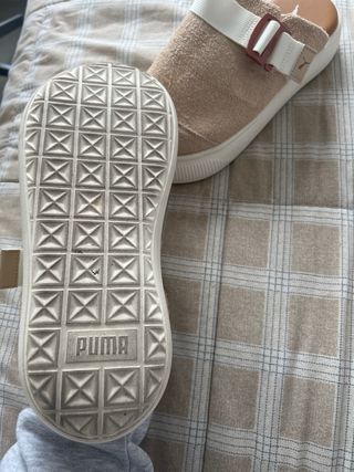 Zapatillas Mules Puma Beige/Marrón