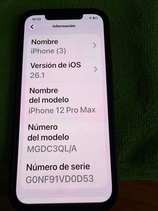 iPhone 12 Pro Max Negro