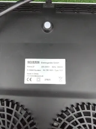 Placa de inducción doble Severin DK 1031