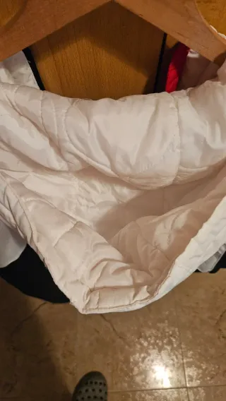 Chaqueta Canguro NASA Blanca y Negra