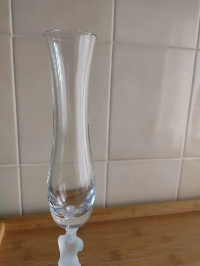 VIOLETERO VINTAGE CRISTAL ESMERILADO