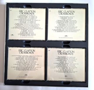 Eric Clapton Crossroads 4 CD Edition