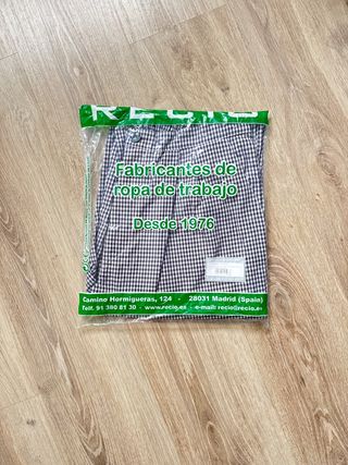 Pantalón de Cocina Recio Talla XXXL