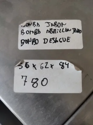 LAVAVAJILLAS INDUSTRIAL CON CESTA DE 50 CM