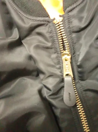 Chaqueta Bomber Alpha Industries Negra