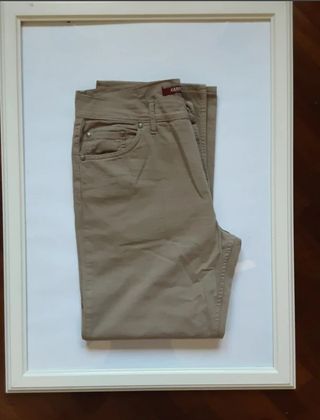 Pantalone Carrera Beige Leggero