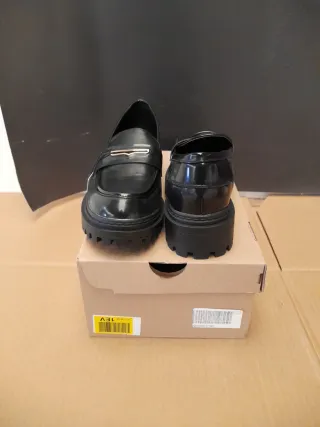 Mocasines negros Anna Field