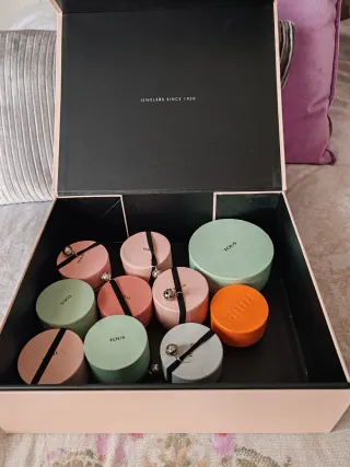 Cajas Tous pequeñas y grande