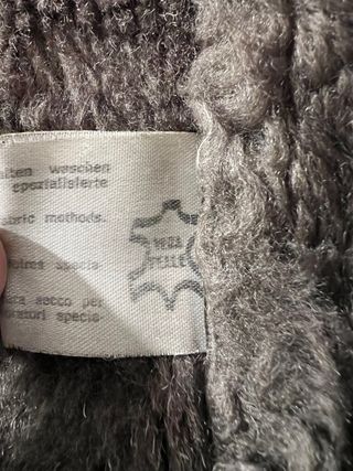 Cappotto Max Mara Lana Shearling Taglia 42 Italia