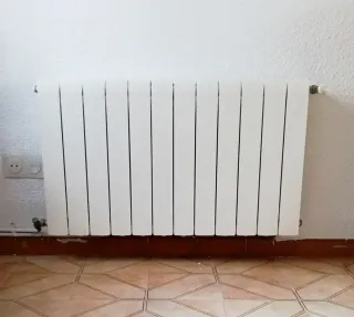 Radiadores de aluminio blanco