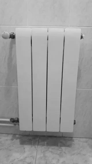 Radiadores de aluminio blanco